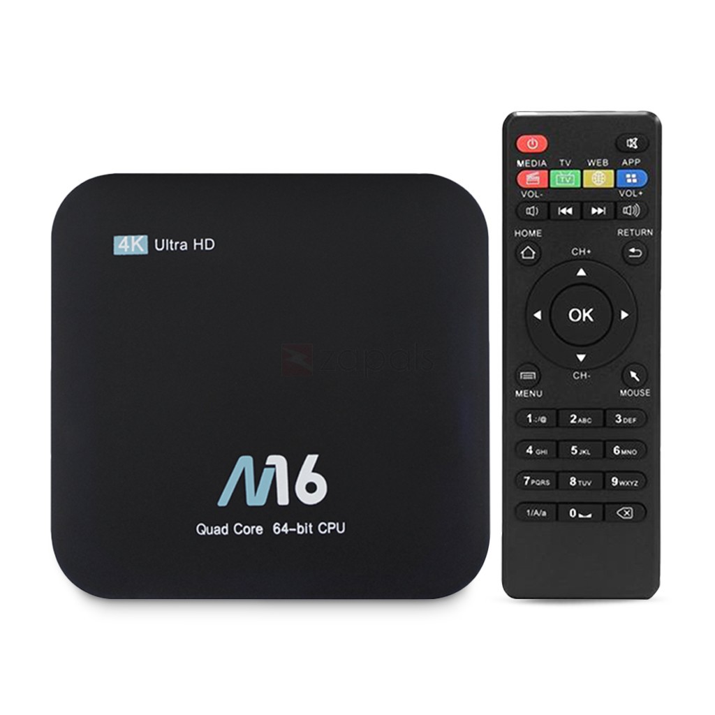 Android Tivi Box M16 Chính hãng - Ram 1GB