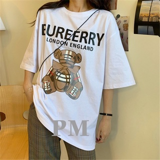 Áo phông gấu áo kẻ PM11
