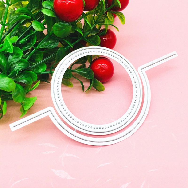 Khuôn Cắt Giấy Làm Từ Kim Loại Hình Trái Tim Trang Trí Scrapbook