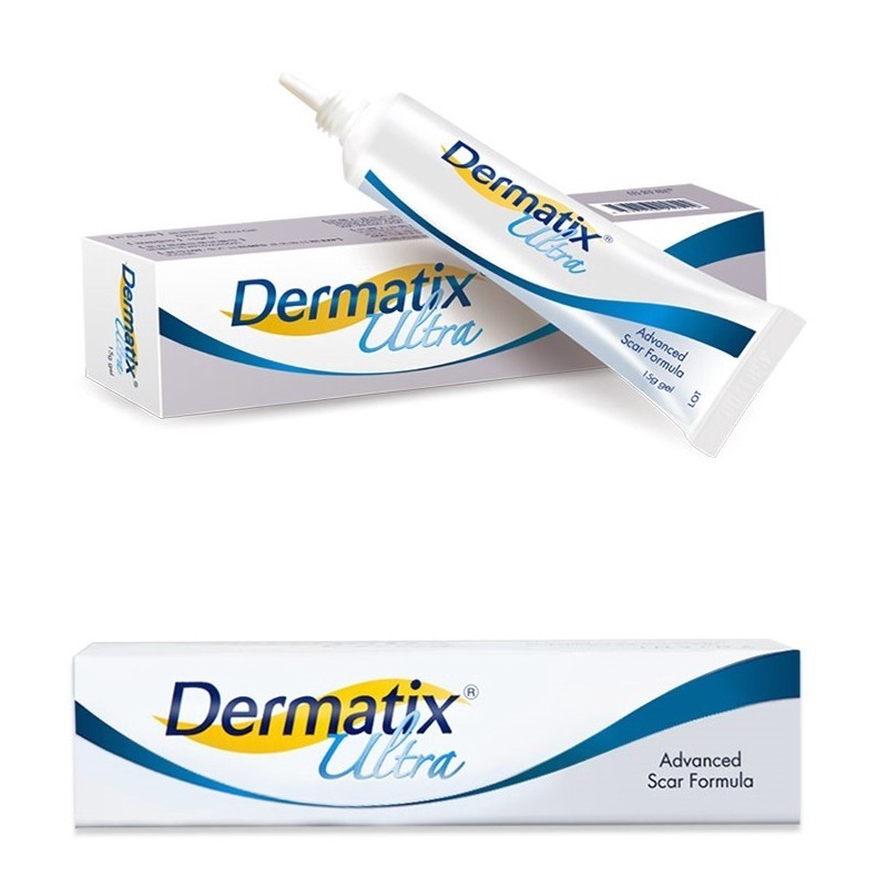 Dermatix Ultra - Gel Làm Phẳng Sẹo, Mờ Sẹo, Mềm Sẹo, Sẹo Thâm, Sẹo Lồi, Sẹo Mổ (Tuýp 7g/15g) [Chính Hãng]