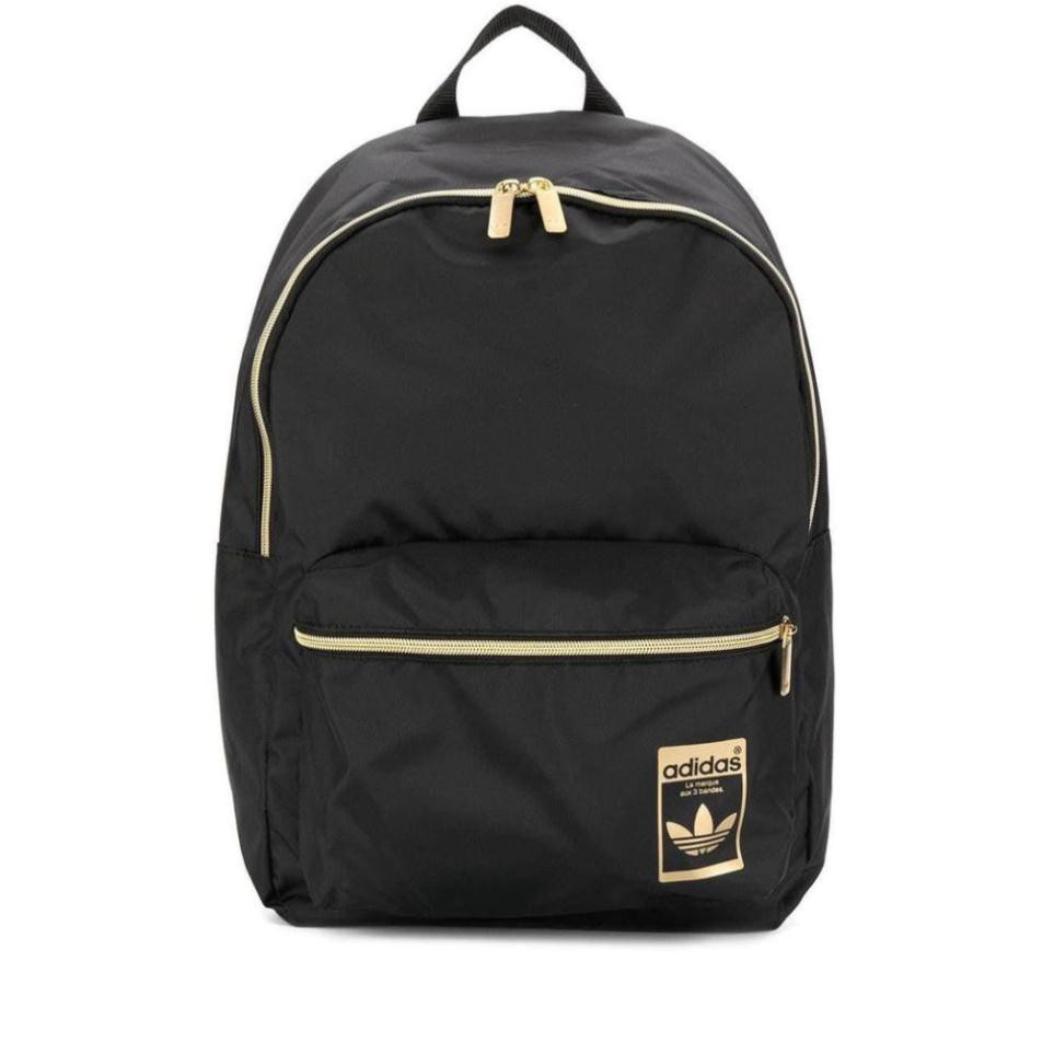 Ba Lô Đen Viền Khóa Gold [HÌNH THẬT] Classic Backpack