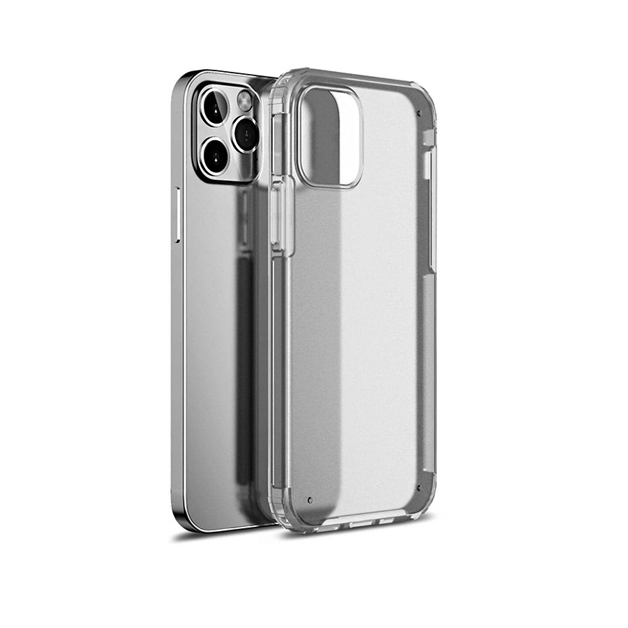 Ốp lưng nhám chống vân tay JINYA ARMOR CLEAR dành cho iPhone 12 Promax/ 12 Pro/ 12_ Hàng Chính Hãng