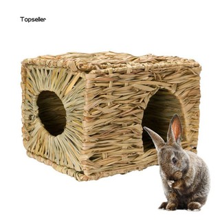 Tổ rơm đan cho thỏ chuột hamster