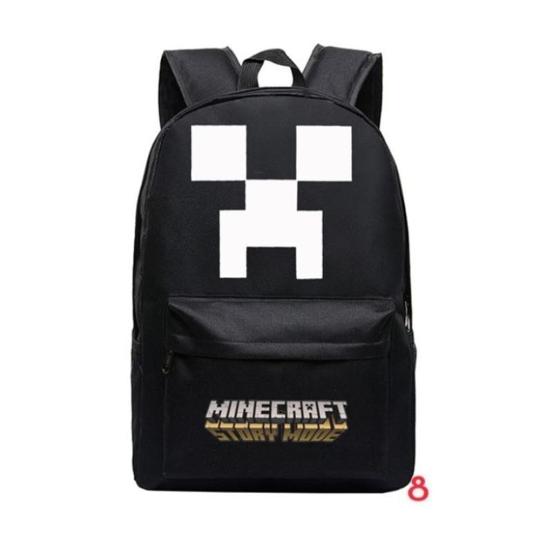 (HÀNG HOT) Balo Đi Học Trò Chơi Minecraft Cực HOT!!
