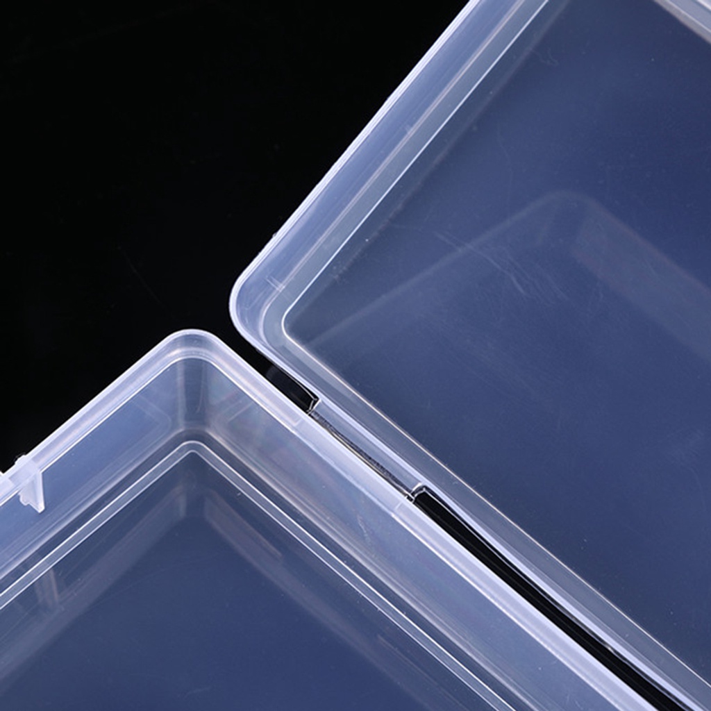 1 Hộp Nhựa Trong Suốt Hình Chữ Nhật Đựng Trang Sức