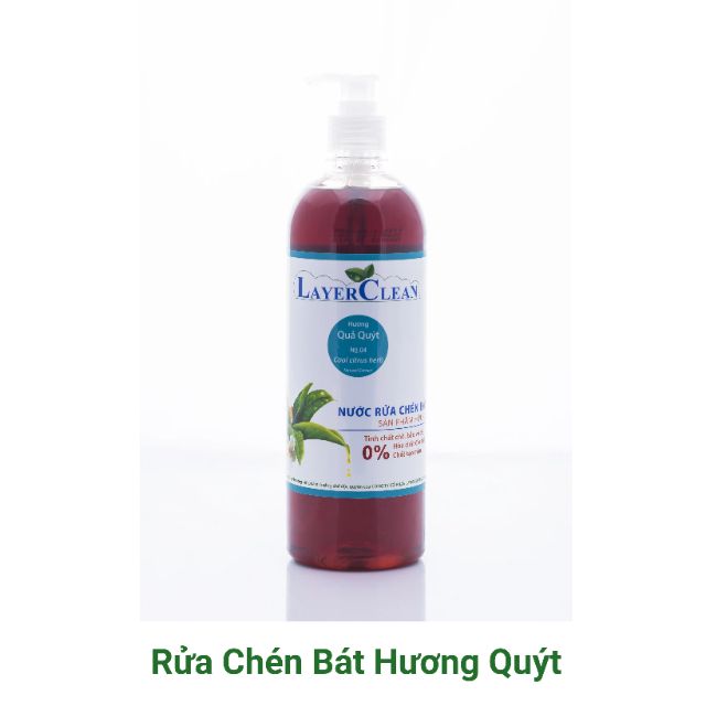 Nước rửa chén bát hương quả quýt (800ml)