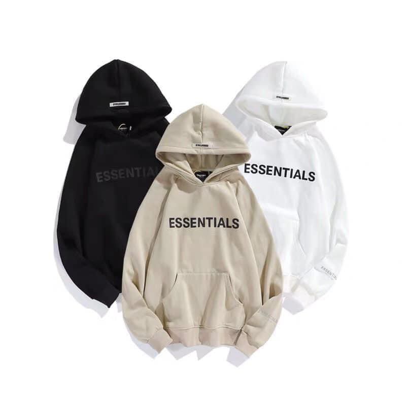 Áo Hoodie Essentials Nam Nữ Chất Nỉ Cotton Dày Dặn Form Rộng Unisex- Áo Nỉ Nam Nữ Ulzzang Hoạ Tiết | BigBuy360 - bigbuy360.vn