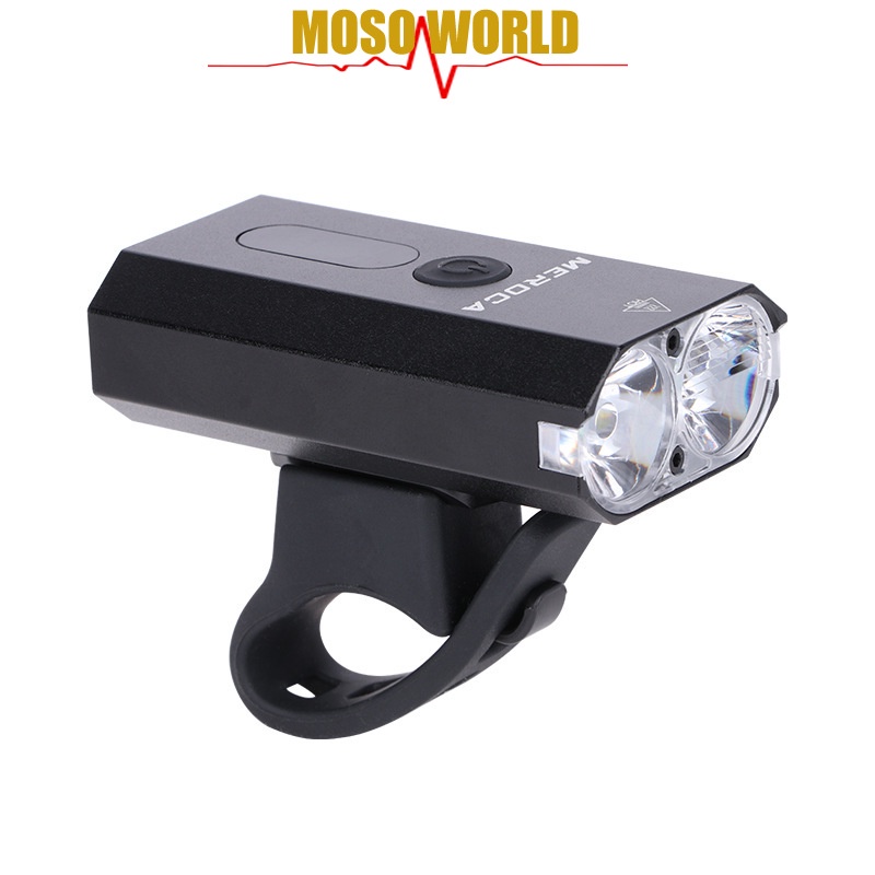 Đèn pha xe đạp MOSOWORLD  QL460-40LM 1500mAh siêu nhẹ chống nước tiện lợi