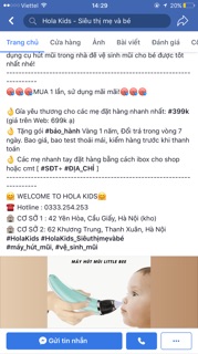 Máy hút mũi trẻ em