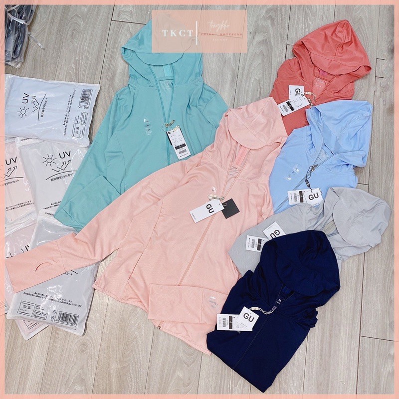 Áo Chống Nắng GU , Áo Khoác Nắng Nữ , Tongkhochitue