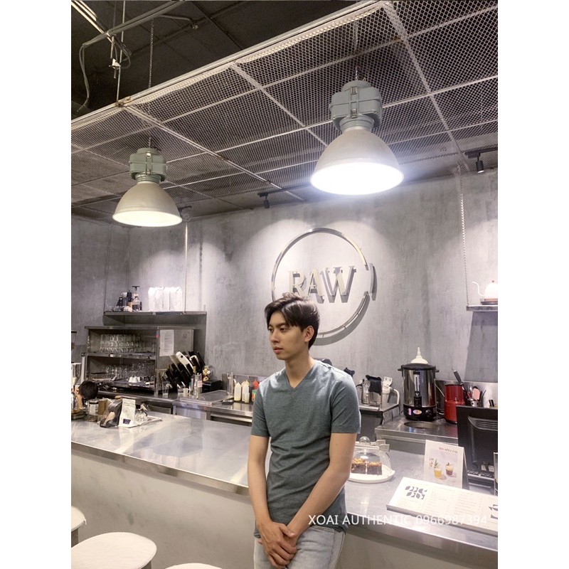 Set 3 áo cổ tim HM chính hãng