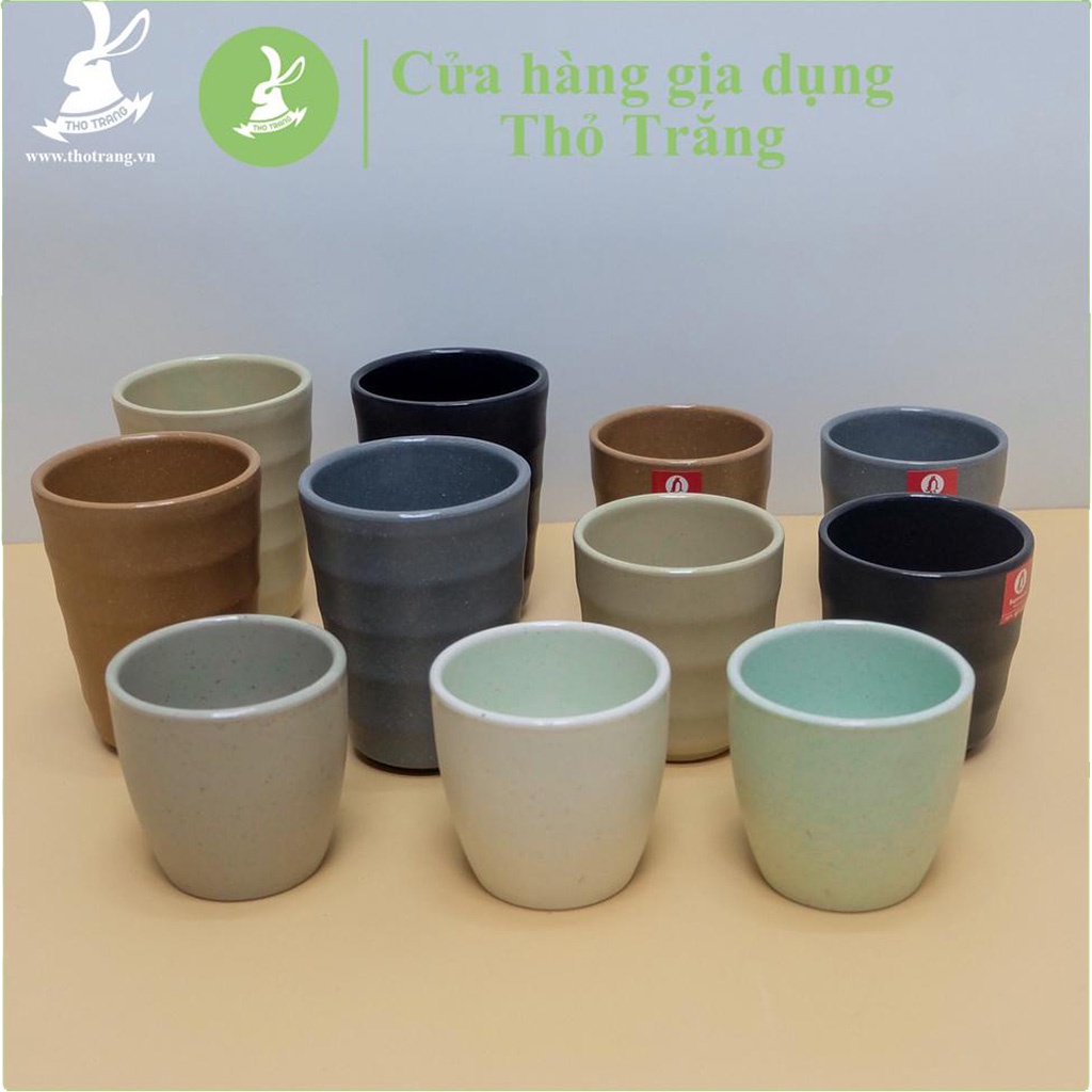 Ly Uống Nước Nhựa Melamine Màu Nhám Superware Thái Lan Cao Cấp