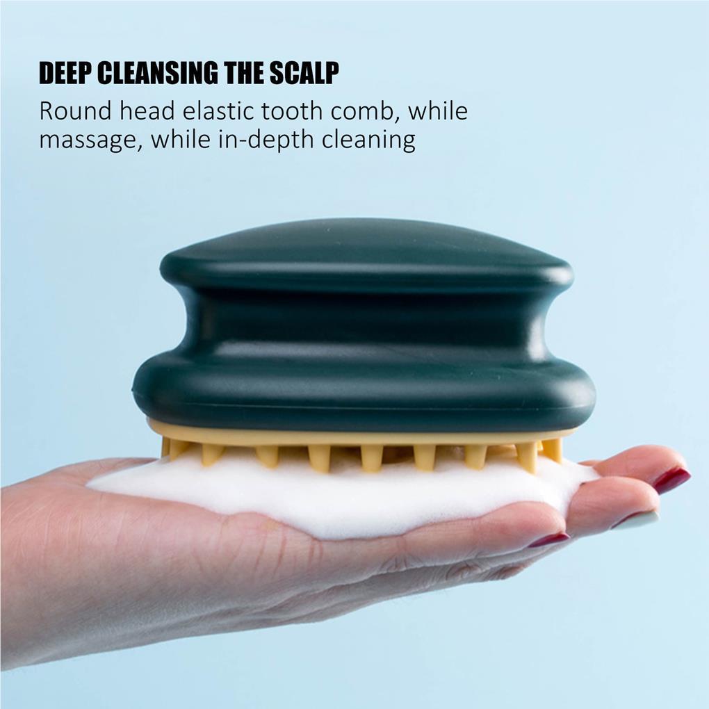 Lược Silicone Co Giãn Dùng Chải Tóc Chống Rối Tiện Dụng