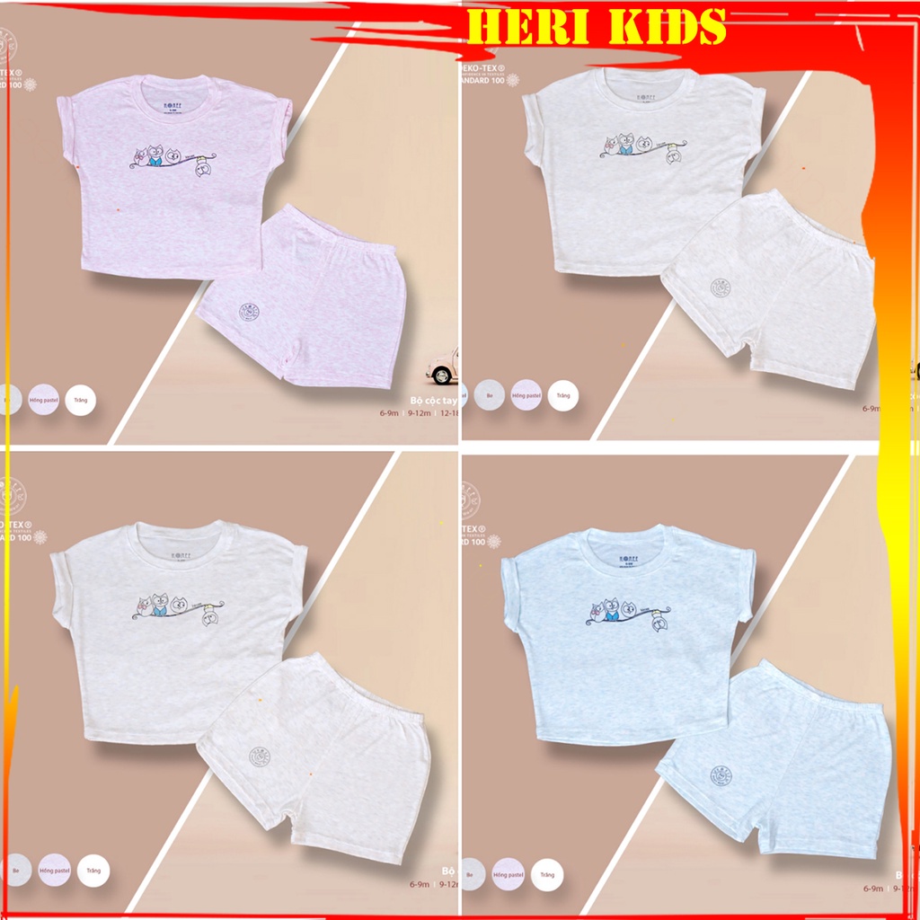 Hrnee- Bộ cộc tay 9m - 4Y