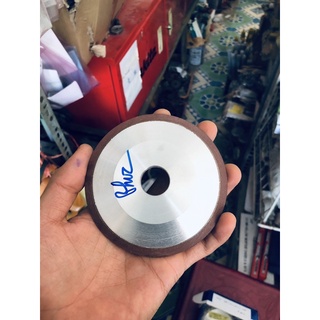 HL1ĐÁ MÀI HỢP KIM 100MM LOẠI ĐEN THƯỜNG  (dùng cho máy mài 2 đá)
