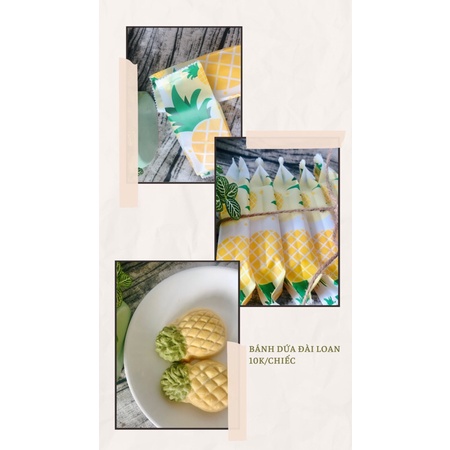 Bánh dứa đài loan