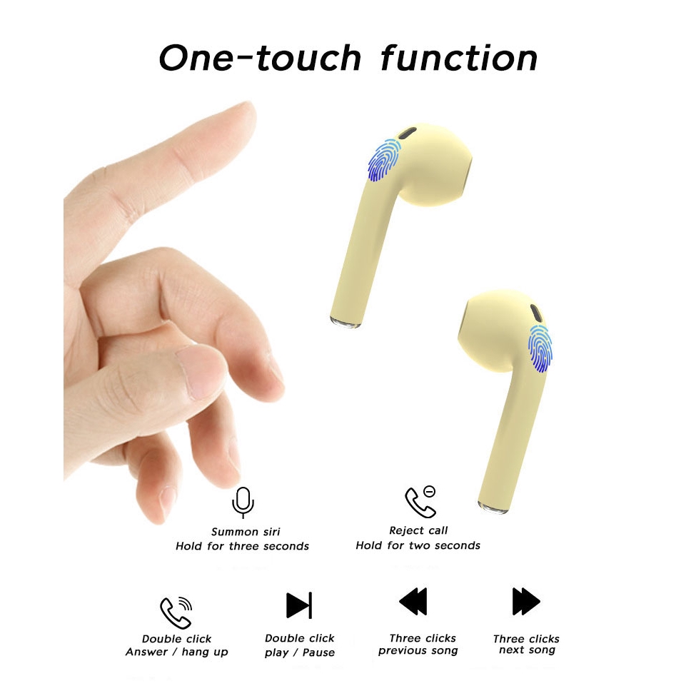 Tai Nghe Nhét Tai Bluetooth 5.0 Không Dây 6 Màu | BigBuy360 - bigbuy360.vn