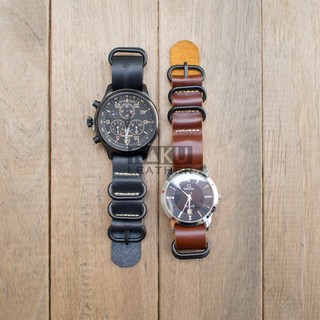 Dây đồng hồ Nato - Zulu | Đen