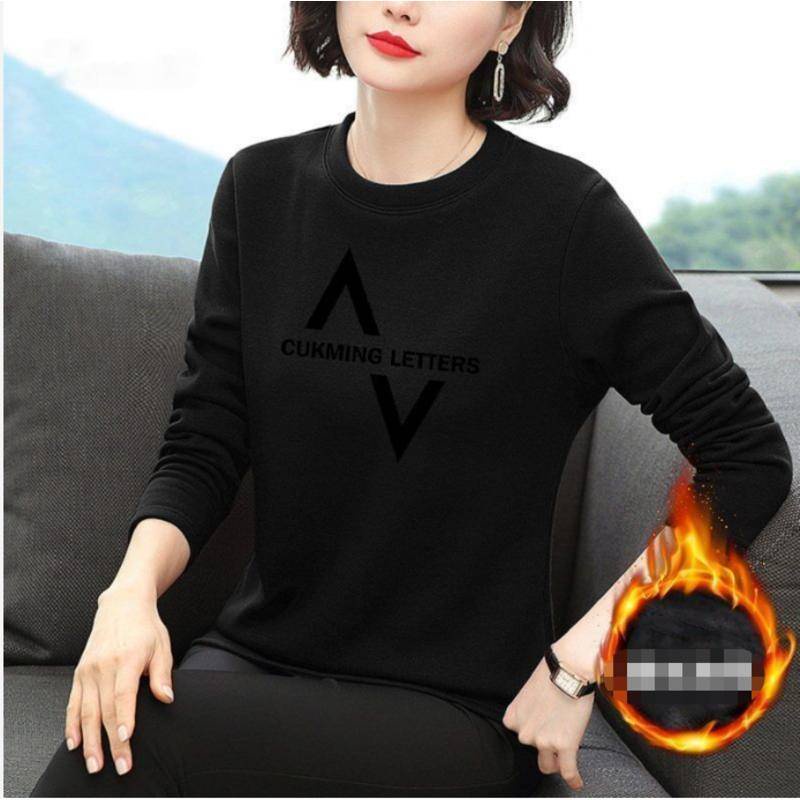 Áo thun tay dài thời trang cho phụ nữ trung niên