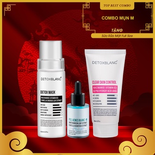Combo loại bỏ mụn Detox Blanc