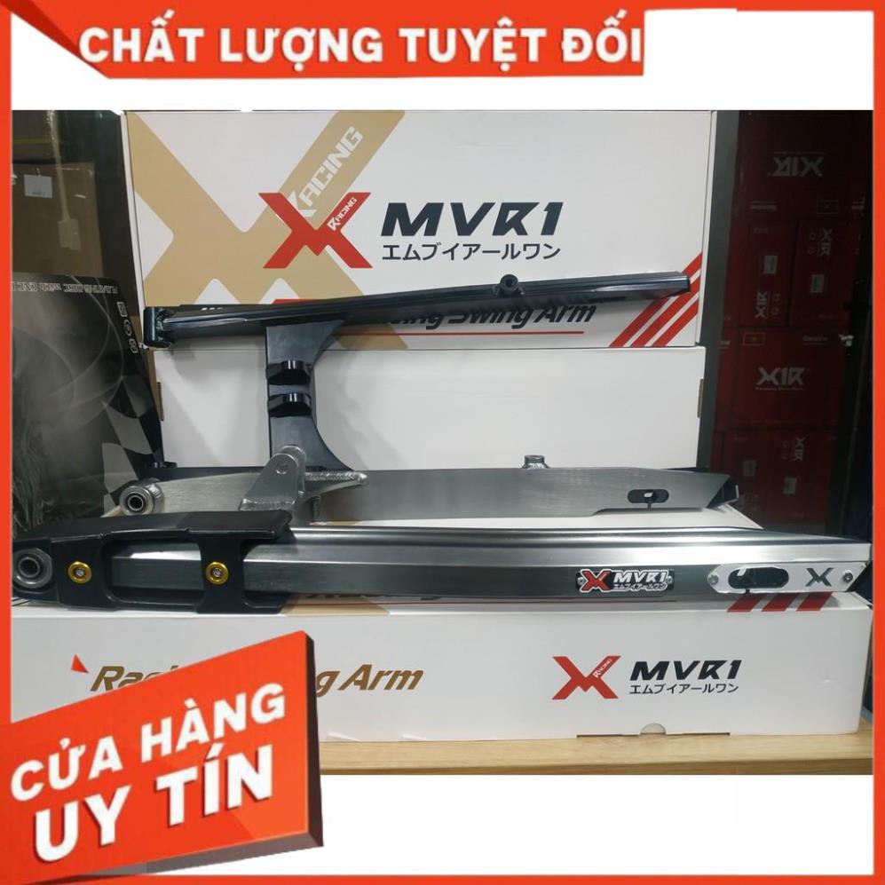 GẮP (CÀNG SAU) XMVR1- MẪU 2 (NHÔM CẮT PLUS 1 inch) - TĂNG SÊN TRONG - CHO EXCITER 150