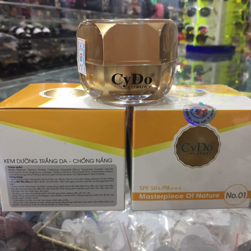 KEM CYDO LUXURY NO 1 DƯỠNG TRẮNG DA CHỐNG NẮNG 18G