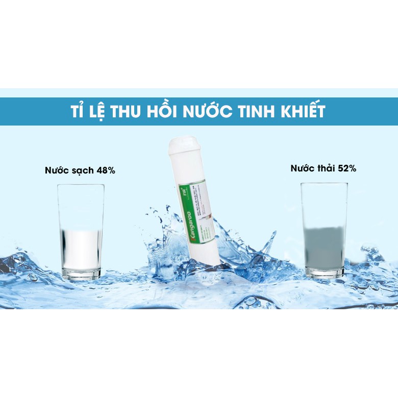 Máy lọc nước RO Hydrogen ion kiềm Kangaroo KG100ES 7 lõi, hàng trưng bày