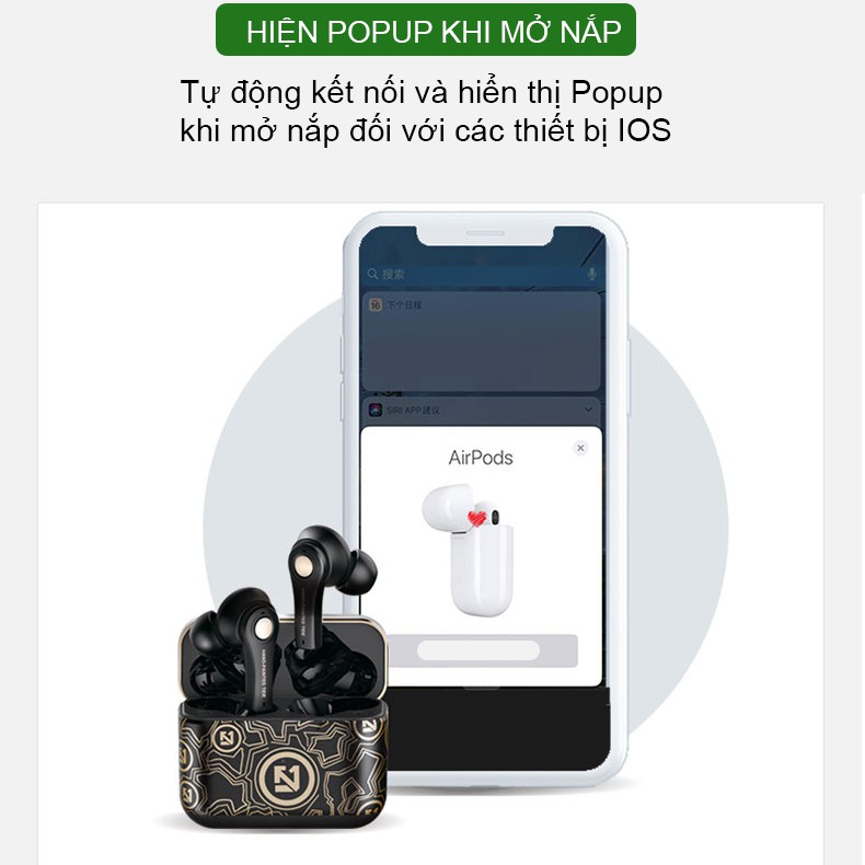 Tai Nghe Không Dây Bluetooth XCOM TS100 Phiên Bản 5.0 Sang Trọng Phục Vụ Những Người Khó Tính Nhất | BigBuy360 - bigbuy360.vn