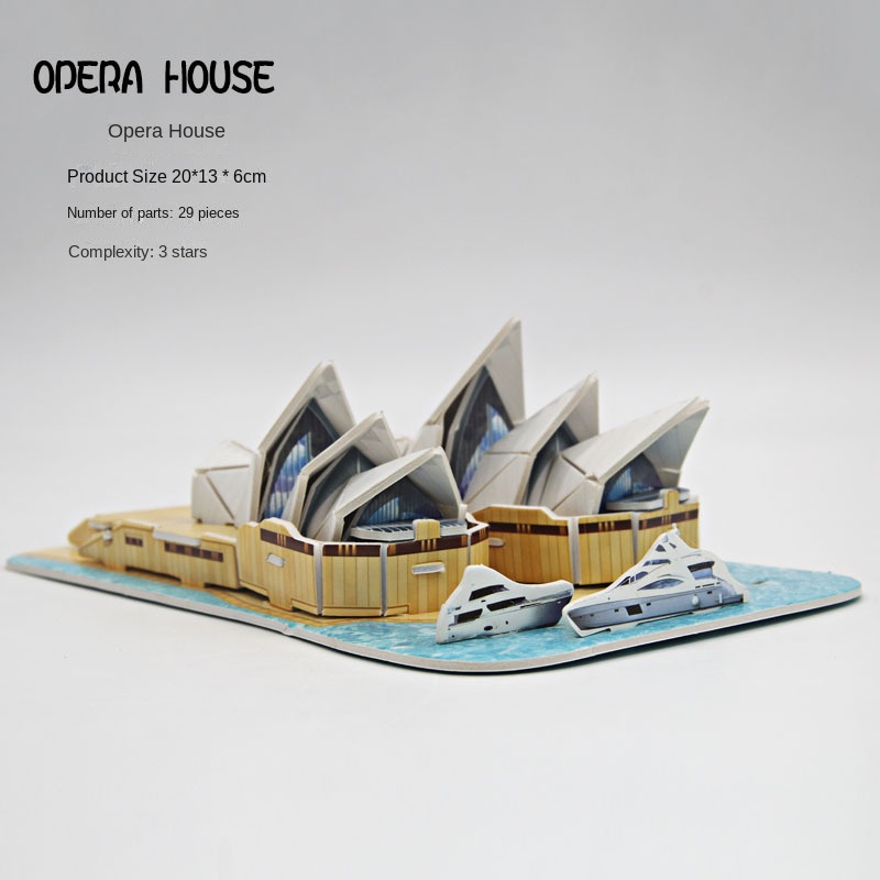 Mô Hình Lắp Ráp Thủ Công 3D Bằng Giấy GYLMY105