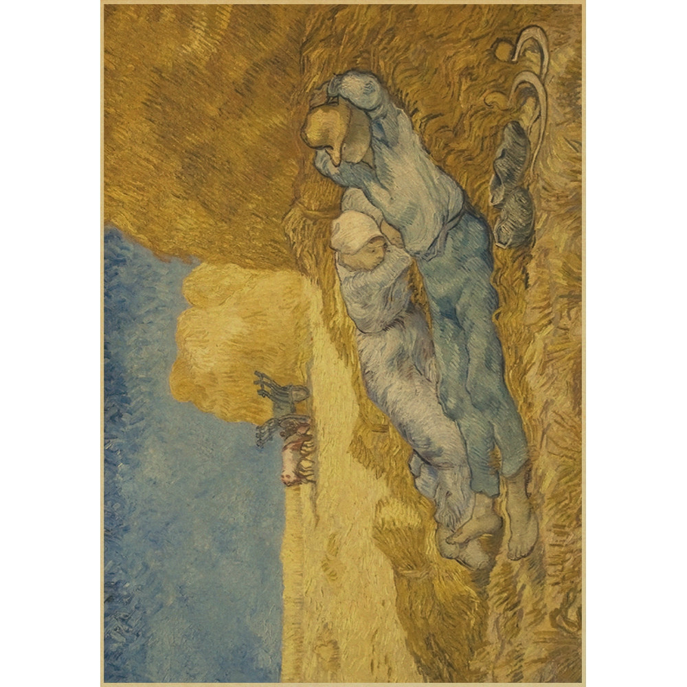 Bán chạy Poster tranh sơn dầu Van Gogh nổi tiếng / Áp phích người hâm mộ cộng đồng quê /bar | BigBuy360 - bigbuy360.vn