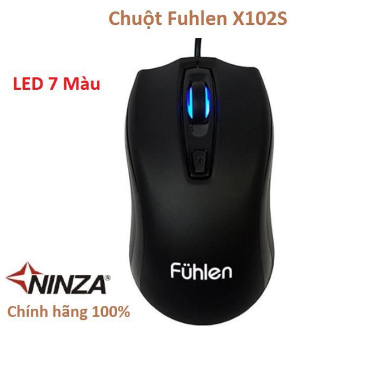 Chuột Gaming Fuhlen X102S - Hàng Chính Hãng Ninza BH 2 Năm