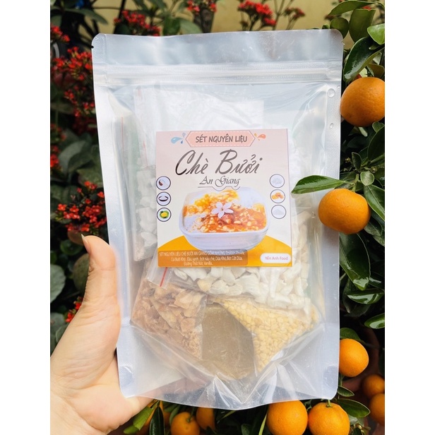 Set Nguyên Liệu làm 12 ly Chè Bưởi chuẩn An Giang có kèm cách làm siêu dễ làm