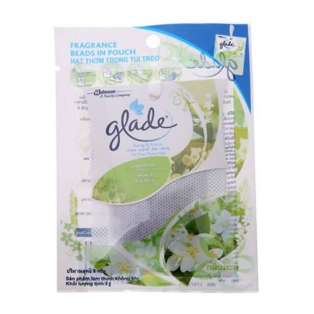 Túi thơm Glade 8g đủ màu mùi