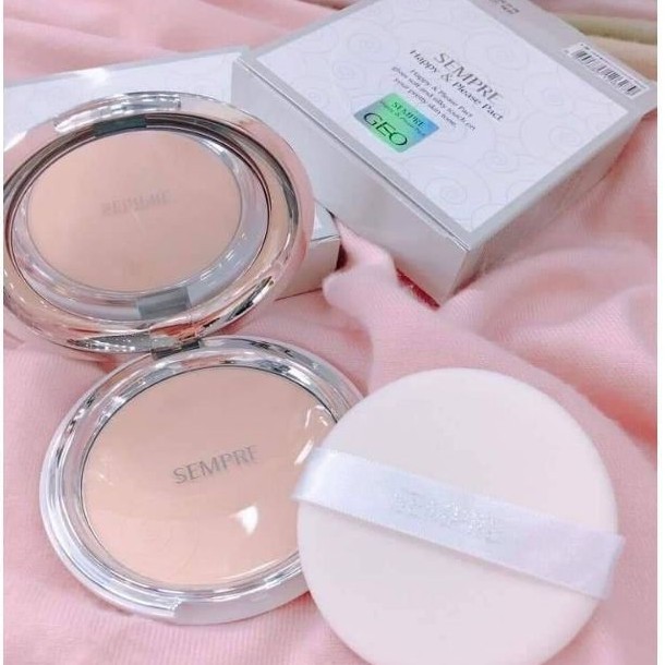 Phấn phủ Geo Sempre Happy Please Pact số 1 sáng hồng