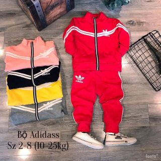 Set thể thao đỏ adidas bé 15kg