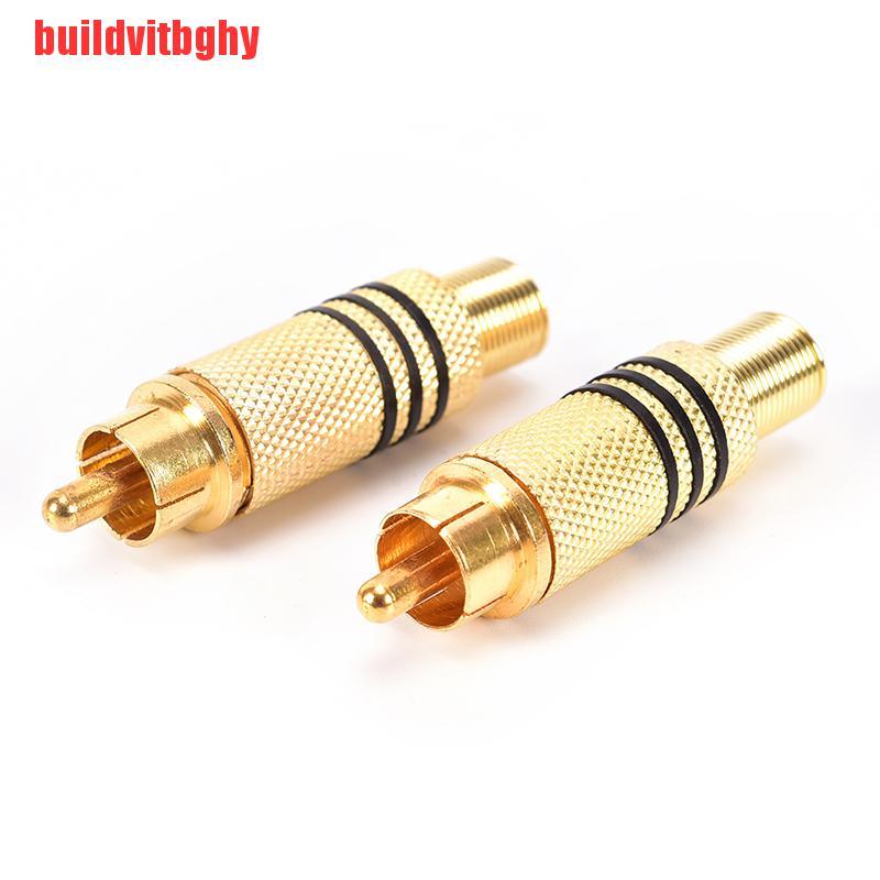 (Mua-Code) Bộ 4 Cáp Chuyển Đổi Âm Thanh Rca Phono Male