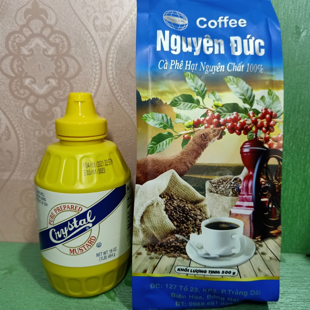 Mù tạt vàng 454g