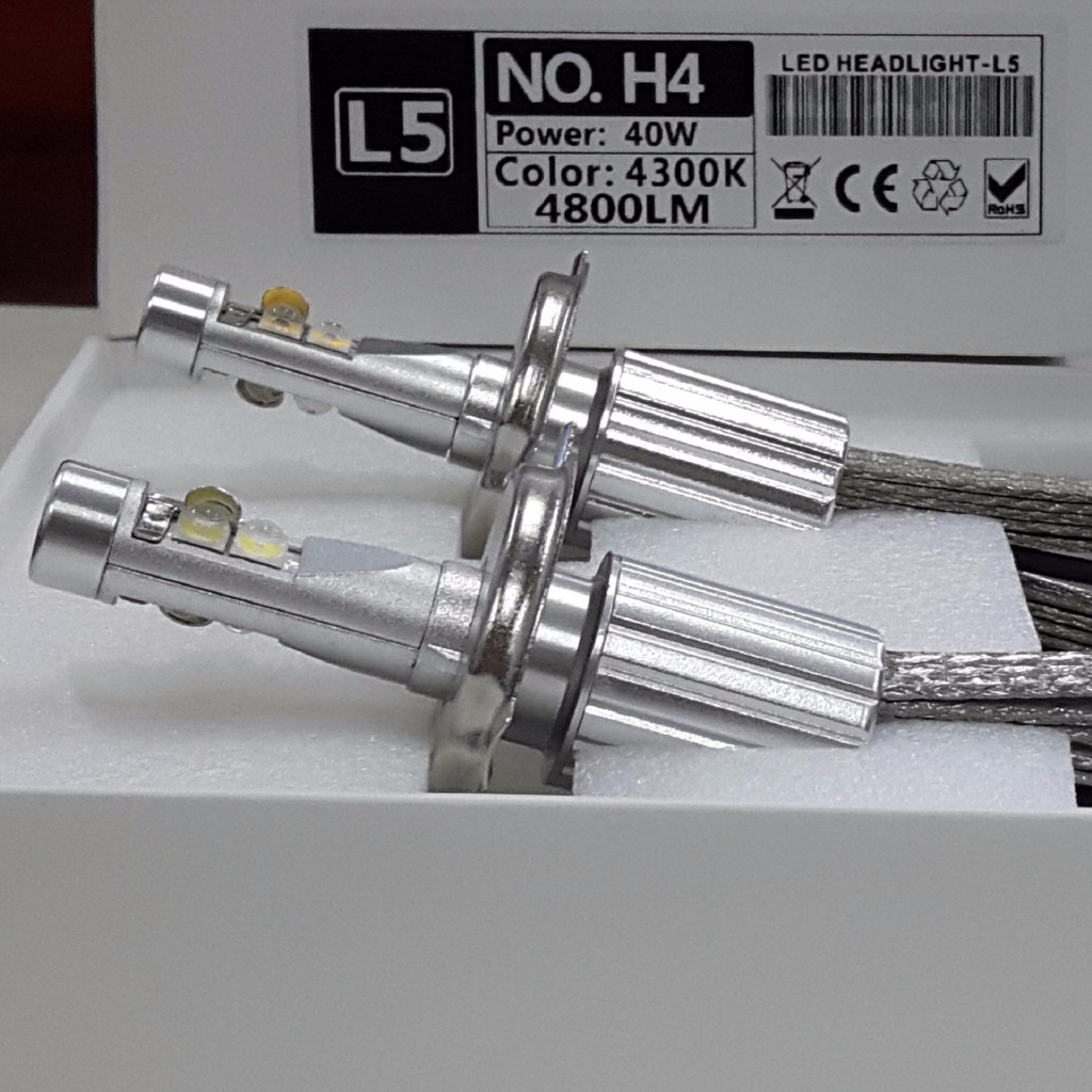 Chính hãng Landjoy - Cặp Bóng đèn Led xe Cree XHP50 L5 40w