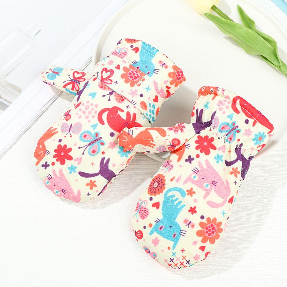 Găng Tay Trượt Tuyết Chống Gió Chống Trượt Chống Thấm Nước Cho Bé