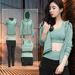 Sét tập gym- đồ tập gym,yoga 5 món