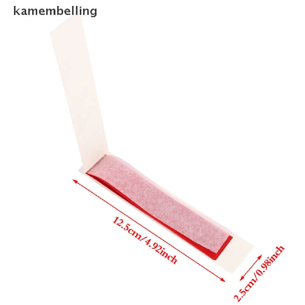 [Hàng mới về] Set 200 giấy điều chỉnh khớp răng màu đỏ chuyên dụng cho nha khoa