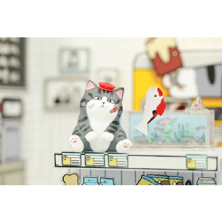 Đồ Chơi Nghệ Thuật pop mart popmart wu huang Và bazaar Màu Đen Hàng Ngày