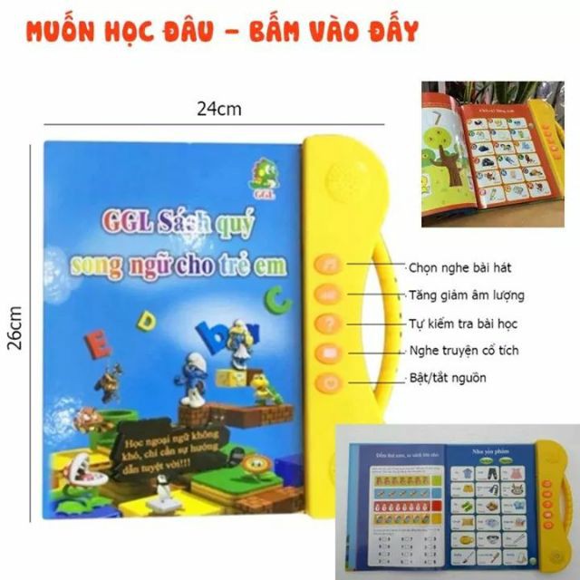Sách điện tử song ngữ Anh Việt