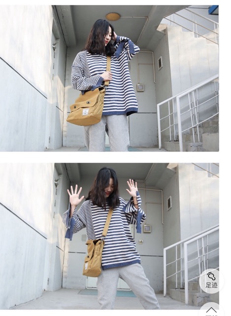 túi đeo chéo đi học vải bố siêu chất , đeo hai dáng ulzzang unisex | BigBuy360 - bigbuy360.vn