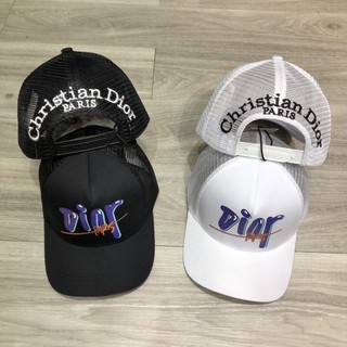 Mũ Dior gáy lưới thêu chữ mới nhất 2021 - Mũ lưỡi trai nam