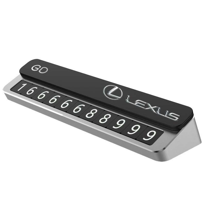 Bảng Số Điện Thoại Ô TÔ GD miễn phí gắn logo hãng xe loại cao cấp