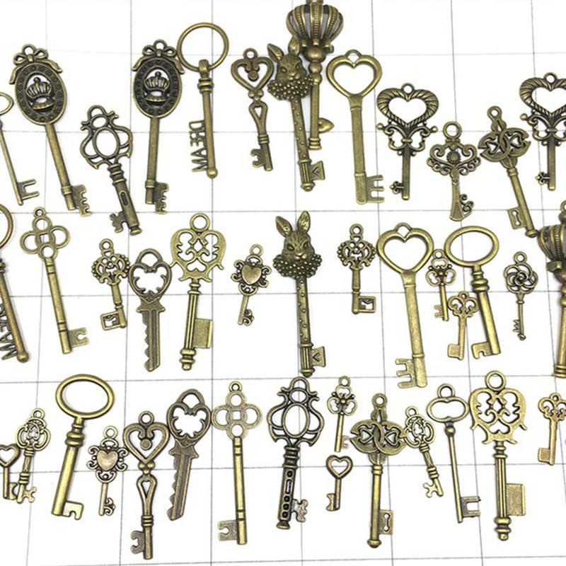 Mặt Vòng cổ Kim Loại Hình Chìa Khóa