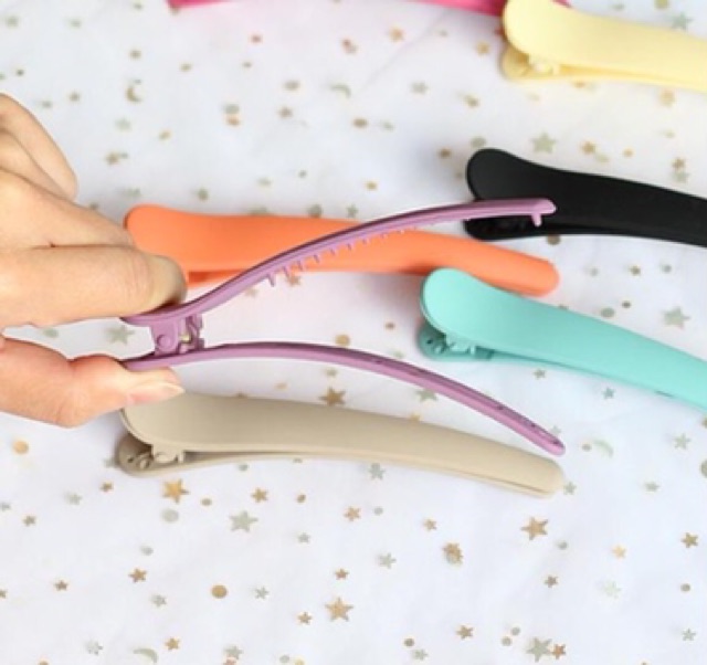 [Best Seller] Kẹp mái cơ bản màu pastel xinh yêu