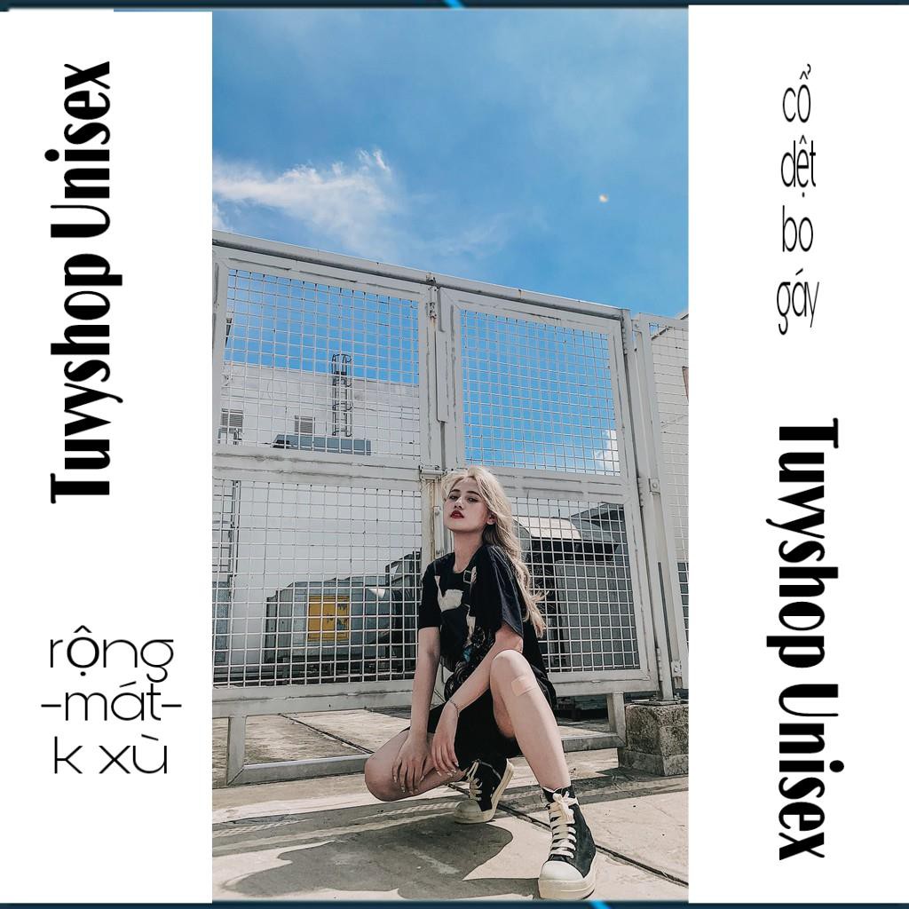 Áo thun Mikenco🔥FREESHIP🔥áo cotton in 5D đen form unisex nam nữ