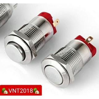 Nút nhấn ON/OFF phi 12mm kim loại